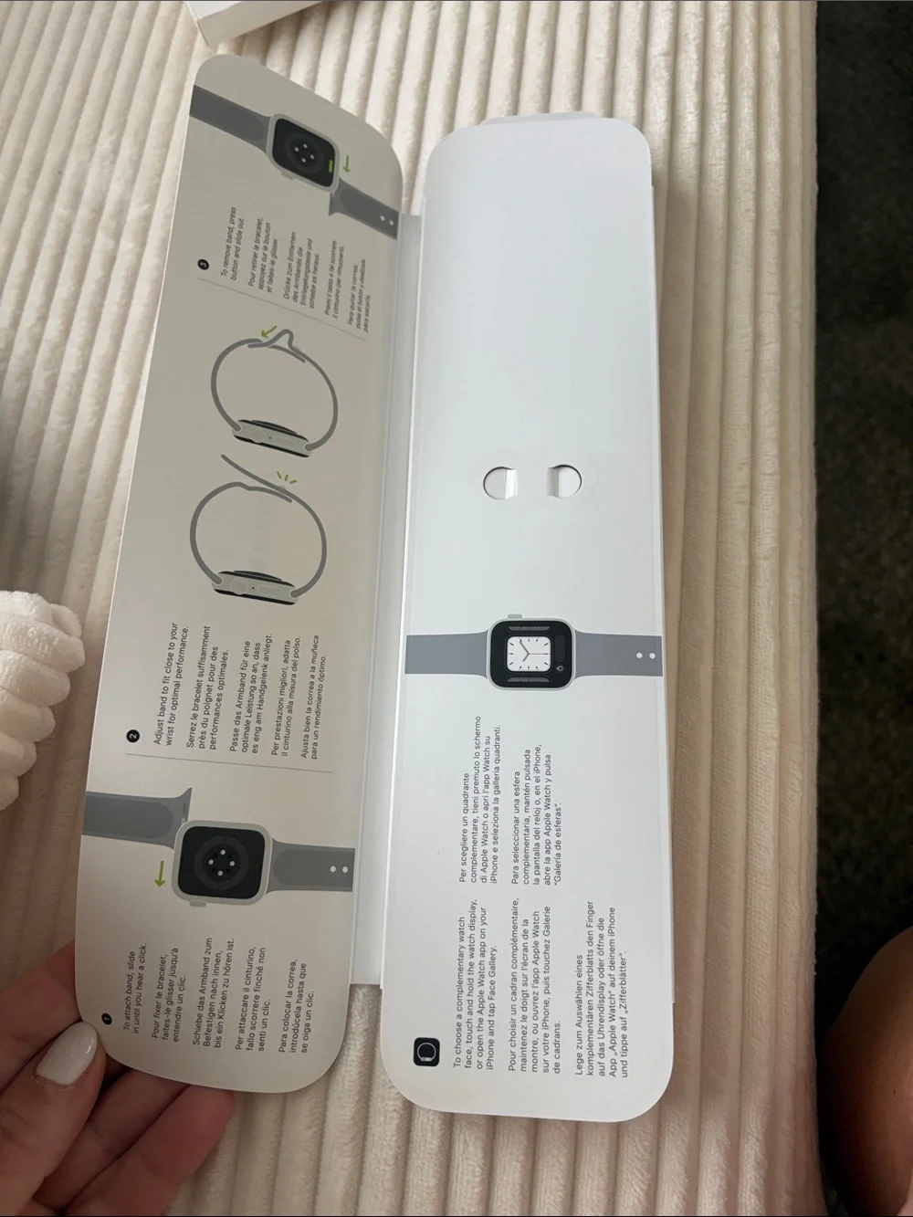 Apple Pink Silicone Sport Band for Smartwatch Applewatch SE & series 6